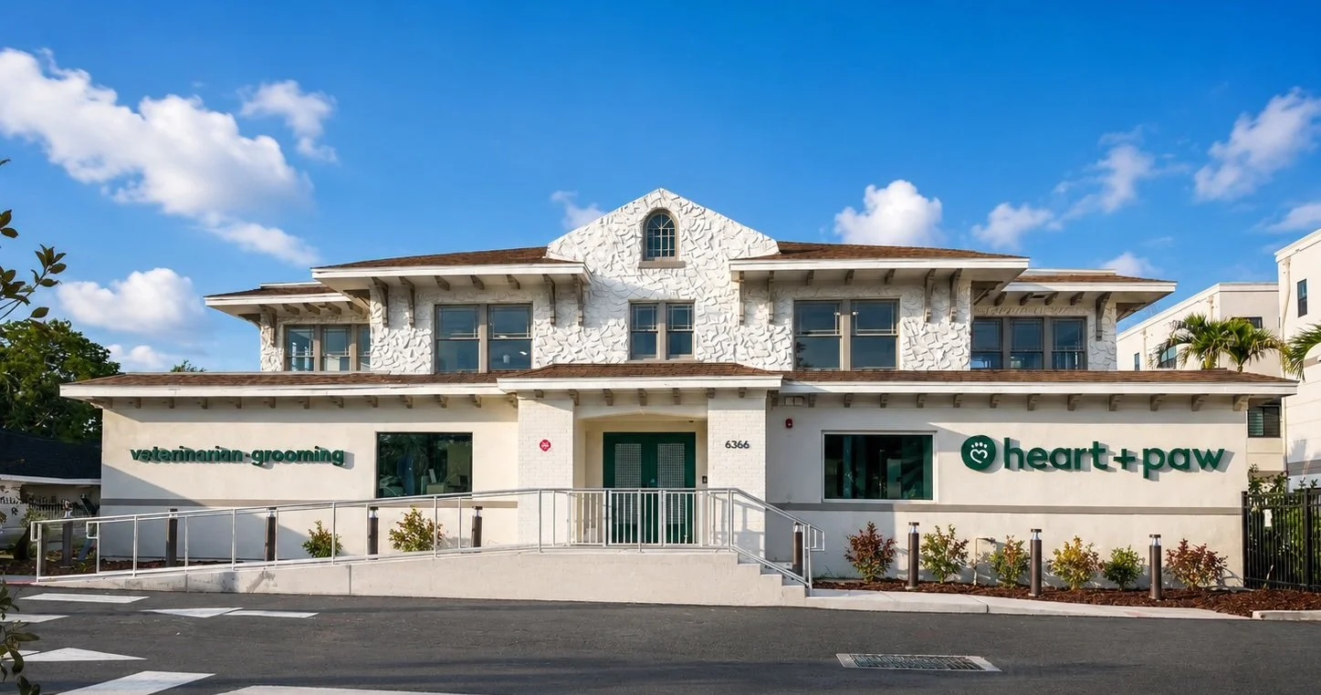 Heart + Paw veterinary clinic opens first Florida location in restored historic St. Pete home
