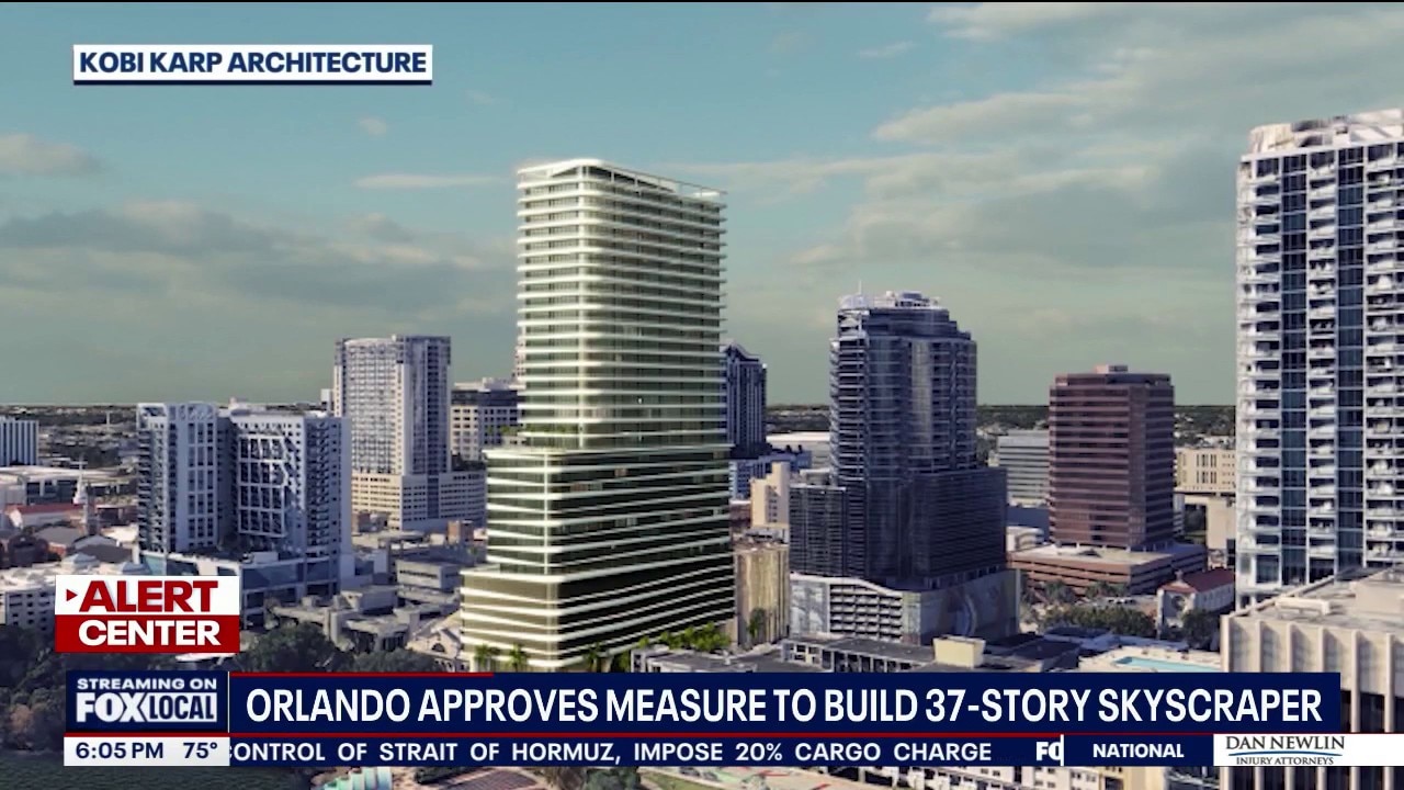 Orlando advances plan for 37-story downtown tower
