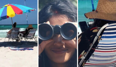 Woman sees a couple at the beach in Florida and notices the man acting sus. Then she looks at his phone: ‘Go tell her’