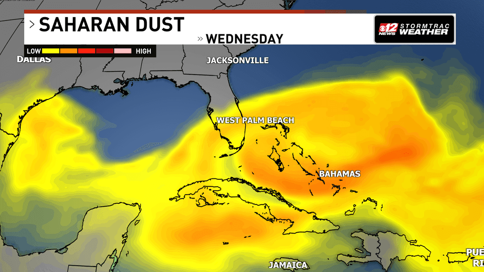 Dust is expected to move into S. Florida this week.(WPEC)