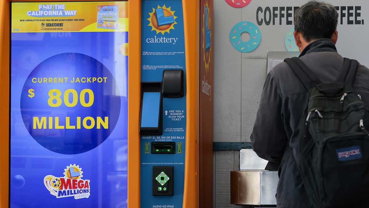 Mega Millions ticket holder in Florida wins $800 million jackpot