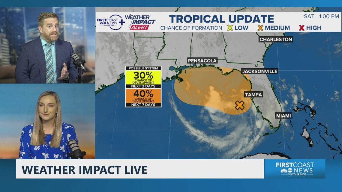 Is a tropical storm forming off the coast of Florida? Breaking down the NHC's latest advisory