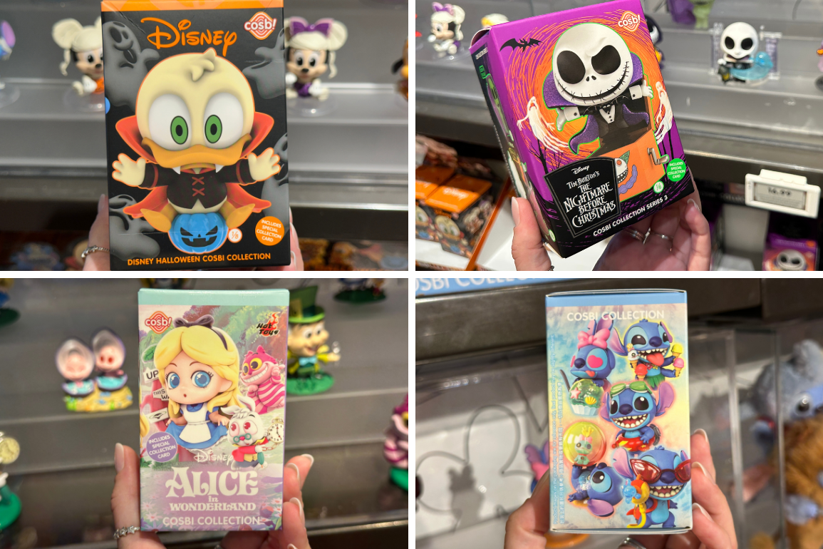Stitch, Halloween, 'Alice in Wonderland,' and 'Nightmare Before Christmas' Mystery Figures Arrive in Disney Springs