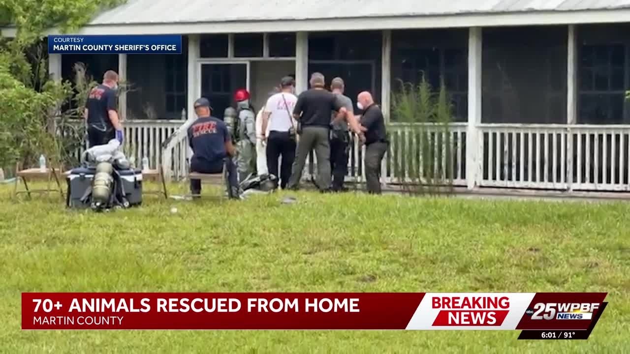Video shows Port St. Lucie home catch fire during storm