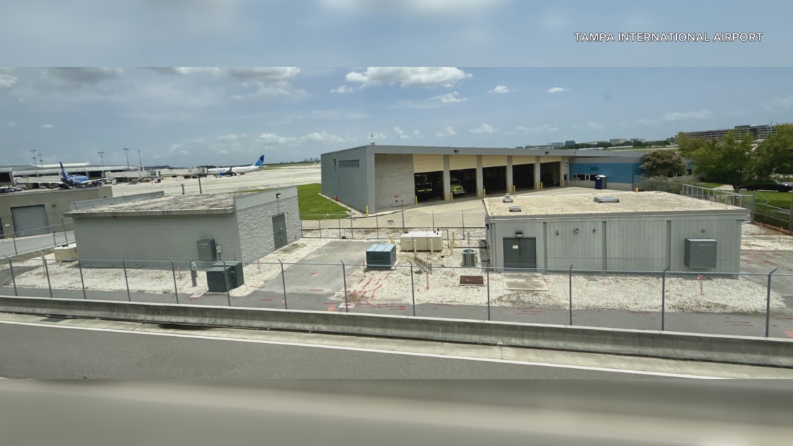 Tampa International Airport builds temporary flood barrier to protect storm-critical electrical vaults