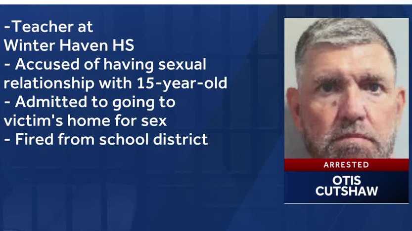 Florida high school teacher accused of sex with 15-year-old student