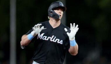 Hernandez, Stowers power Marlins to 12-5 victory