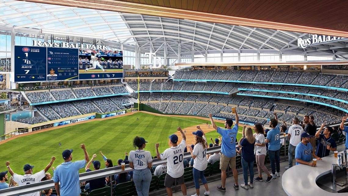 Tampa Bay Rays unveil inside renderings of new stadium project