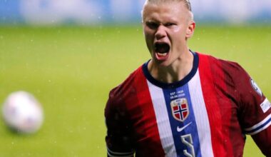 Erling Haaland playing in Miami against England. – NBC 6 South Florida