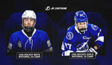 Jr. Lightning players Kimmel, LaBella represent Tampa at national USA Hockey camps