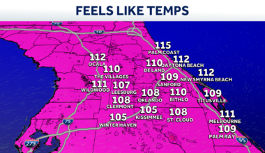 Impact Weather: Triple-digit heat index grips Central Florida