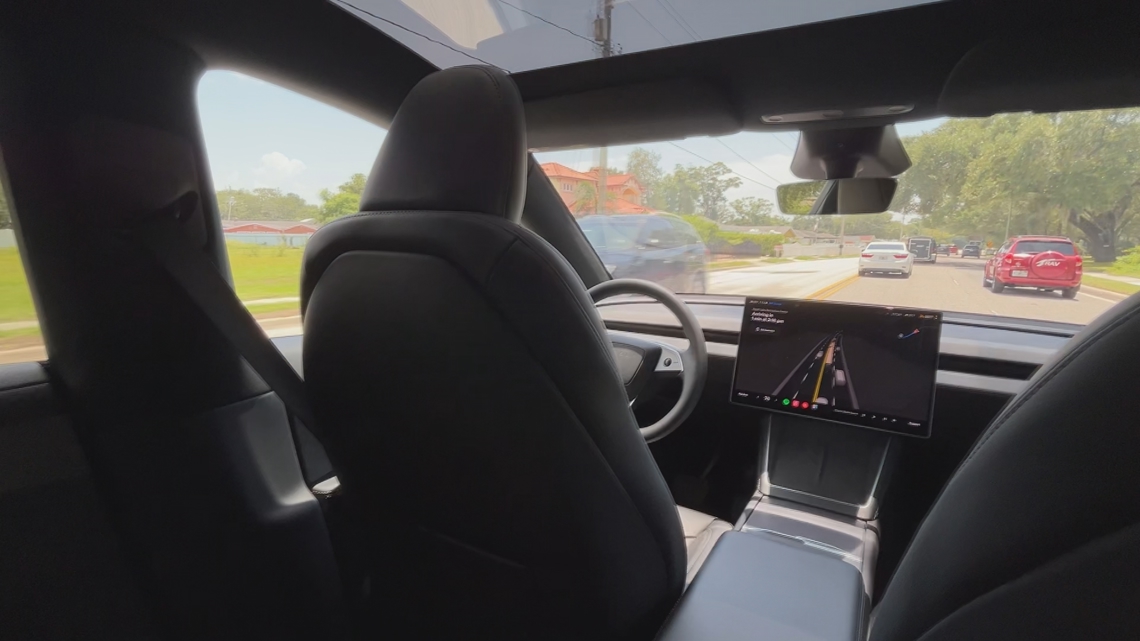 Tesla Robotaxis roll into Tampa. We took one for a ride