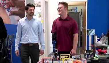 Boy with 'Iron Man' arm to future engineer: Alex Pring returns to UCF, chasing new dreams