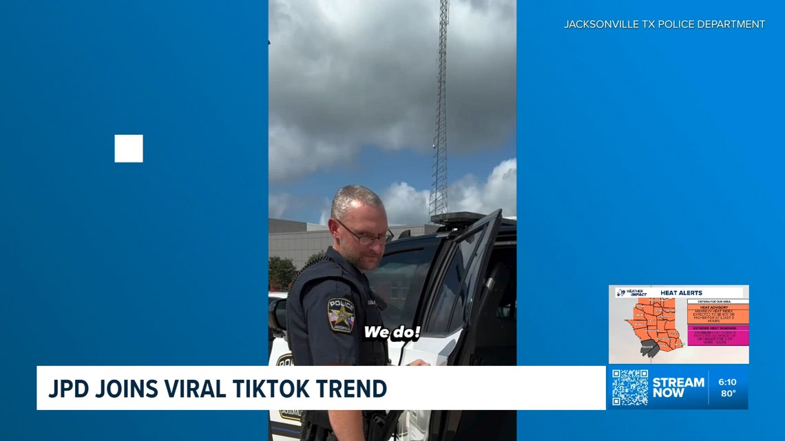 Jacksonville police go viral with TikTok community outreach video