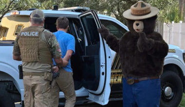 Florida man accused of stealing, selling Smokey Bear signs online for $1,900 a piece