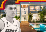 Tyler Herro with Pinecrest Home (Getty, Brown Harris Stevens Miami, Josie Wang)