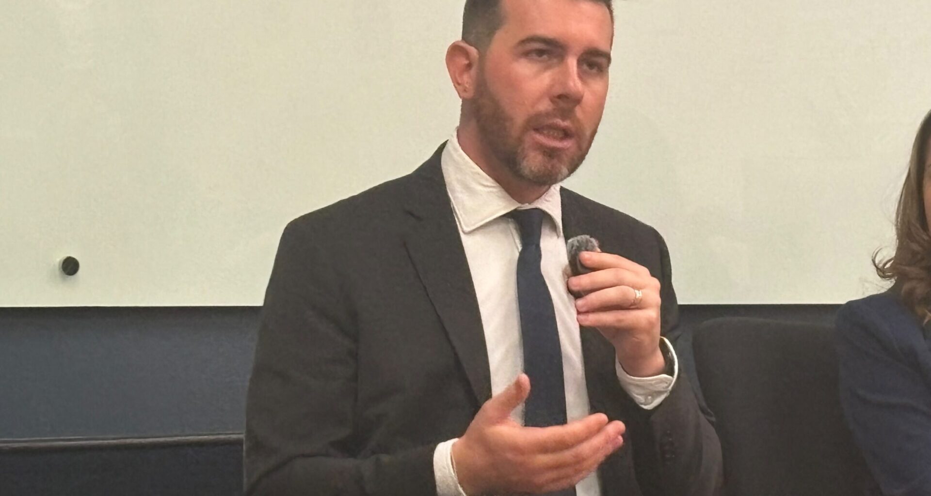 YDSA hosts Oliver Larkin’s Town Hall Meeting