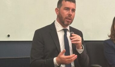 YDSA hosts Oliver Larkin’s Town Hall Meeting