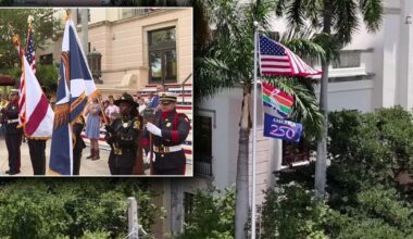 St. Petersburg hoists flag to kick off America 250 celebrations