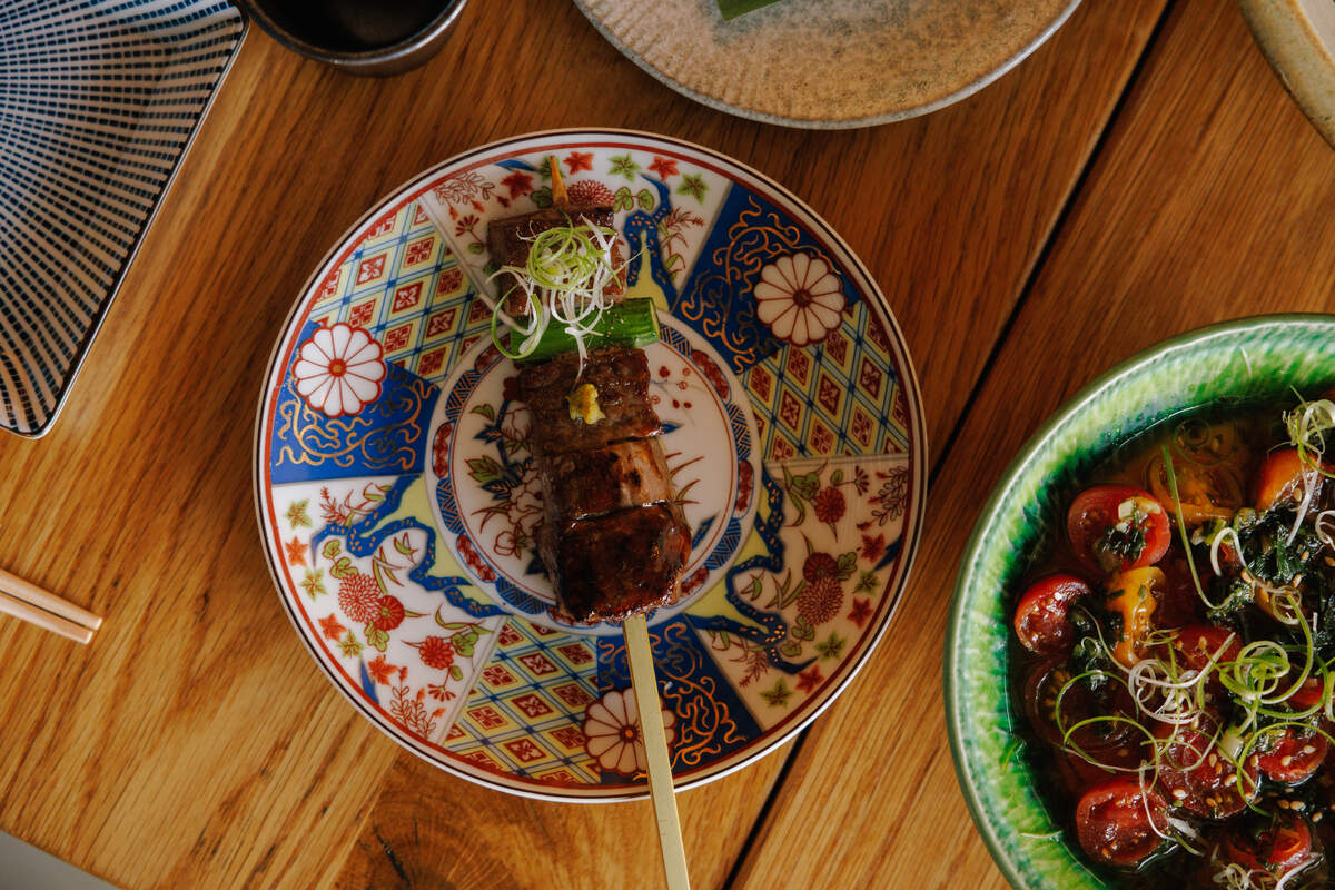 One of the new dishes at Hiyakawa’s summer izakaya menu.