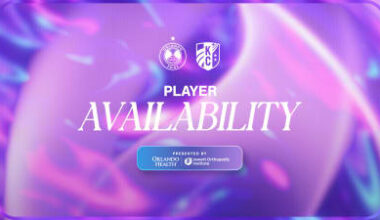 Player availability report, presented by Orlando Health Jewett Orthopedic Institute: Orlando Pride vs Kansas City Current