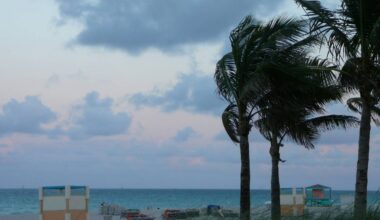 Miami has been named one of the top 10 cities least likely to ruin a vacation with bad weather