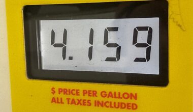 Gas prices hover around $4. (File Photo)