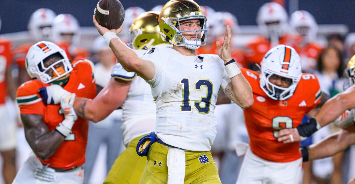 What Happened the Last Time Notre Dame Played Miami