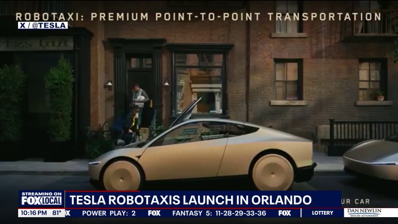 Tesla expands driverless taxi service in Orlando as autonomous vehicle competition grows