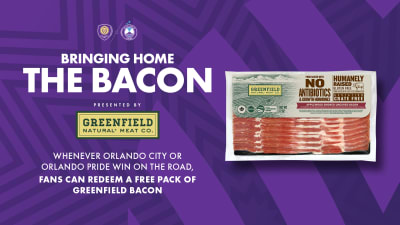 Greenfield Natural Meat Co. Launches "Bringing Home the Bacon" Promotion for Orlando City SC and Orlando Pride Fans