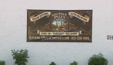 Family-owned restaurant serves customized crust options for pizza pies with local produce