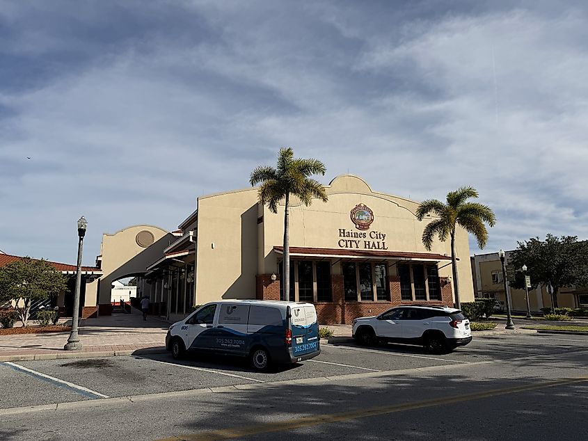 Haines City Hall in Haines City, Florida.