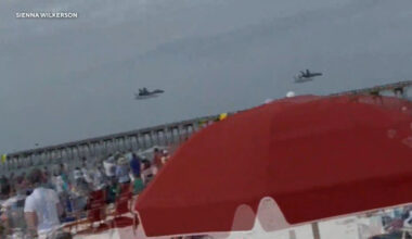 Navy's Blue Angels investigate after video shows low flyover at Florida beach