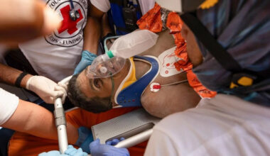 Miami firefighters help rescue man buried in rubble for eight days after earthquake