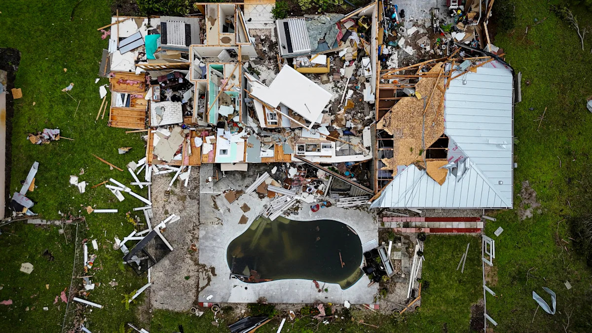 Florida man paid off his house 2 months before Hurricane Milton tore off his roof — and he had no home insurance