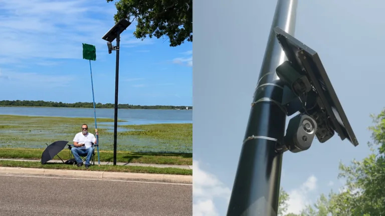 Florida Man Defeats AI Surveillance With a 12-Foot Pool Skimmer: “Down With Flock”