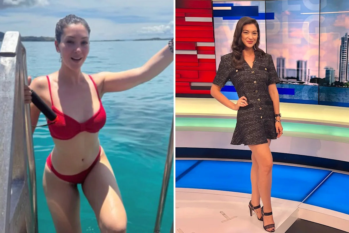 Miami TV news anchor posts bikini pics to social media despite station crackdown on staff acting like influencers