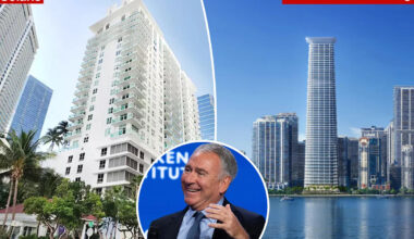 Hedge fund billionaire, Ken Griffin secretly bought out a Miami condo building just to bulldoze it