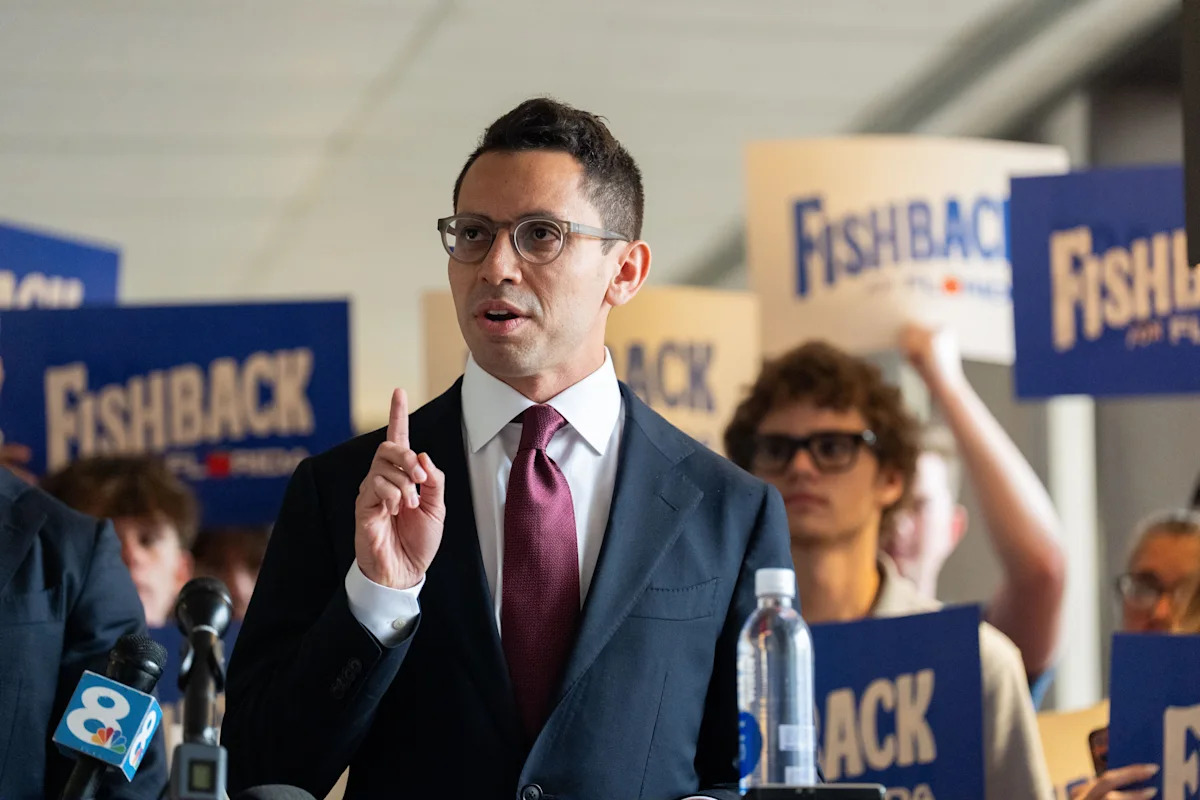 Judge hears case to remove James Fishback from Florida ballot
