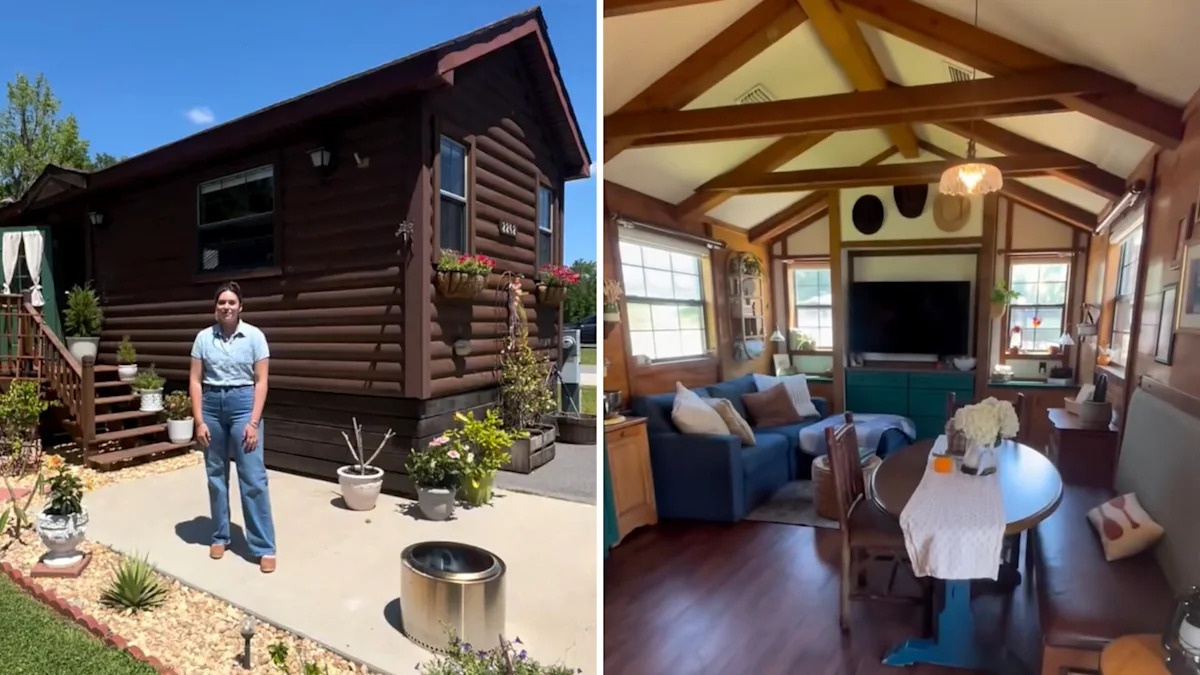 Florida couple buys retired Disney cabin for $53,375, turns it into a tiny home