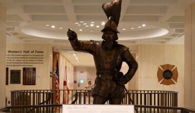 DeSantis unveils statue of Spanish explorer who gave Florida its name