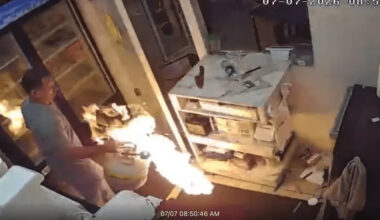 ‘Drop the knife’: Armed man caught setting fire to Tampa restaurant, deputies say