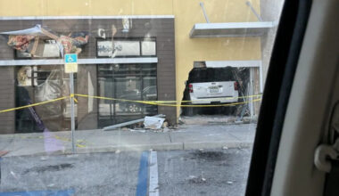 SUV crashes into 3 cars, plows into Tampa restaurant