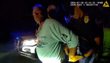 A man was arrested after police said he tried to break into a home and threatened to kill the family living there. Courtesy of New Smyrna Beach Police Department