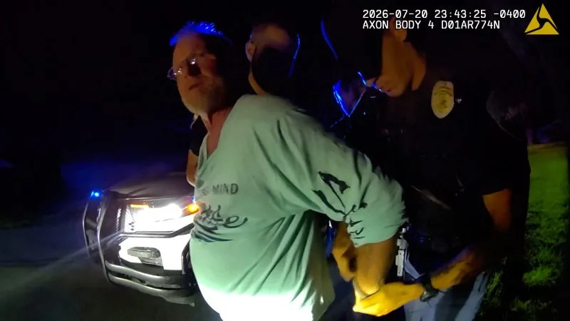 A man was arrested after police said he tried to break into a home and threatened to kill the family living there. Courtesy of New Smyrna Beach Police Department