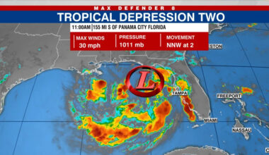 Tropical Depression Two forms off Florida coast: NHC