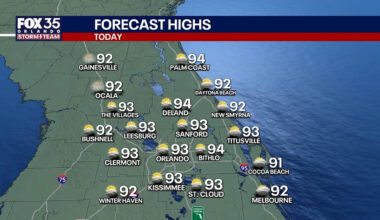 Orlando weather: Weekend storms linger as Gulf disturbance stays on the radar