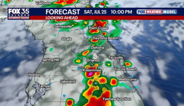 Orlando weather: Rain and storms return to Central Florida this weekend after brief dry spell