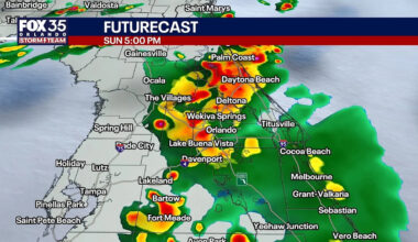 Orlando weather: Sizzling weekend heat, stormy afternoons ahead