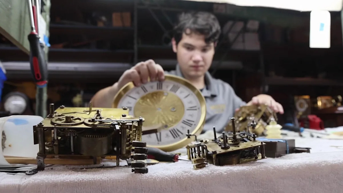 Young apprentices keep rare clock repair craft alive in Tampa